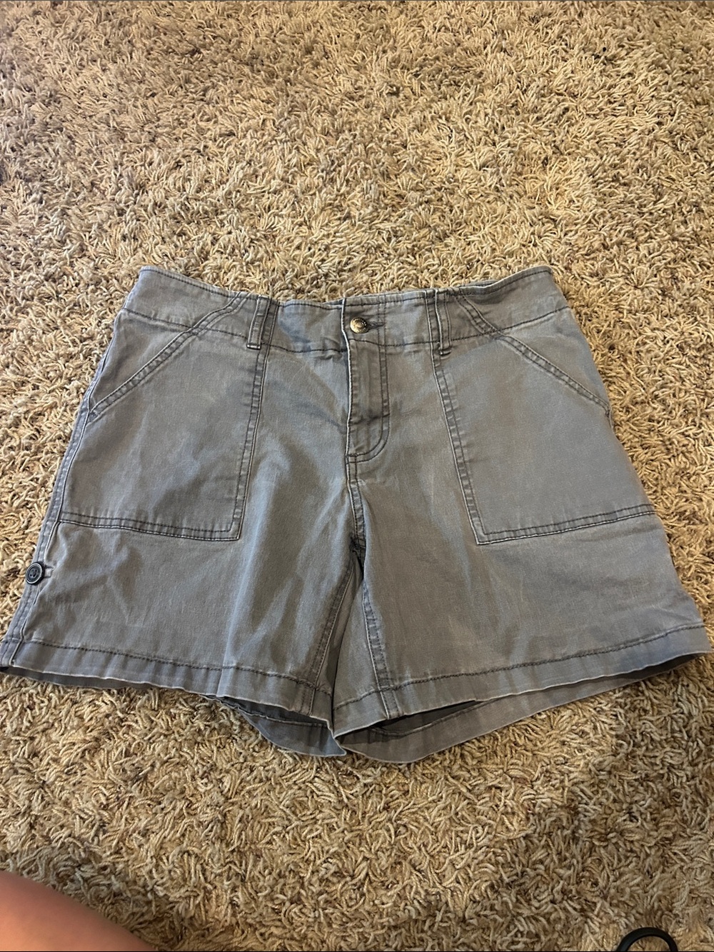 Magellan Outdoors Gray Casual Cargo Shorts
